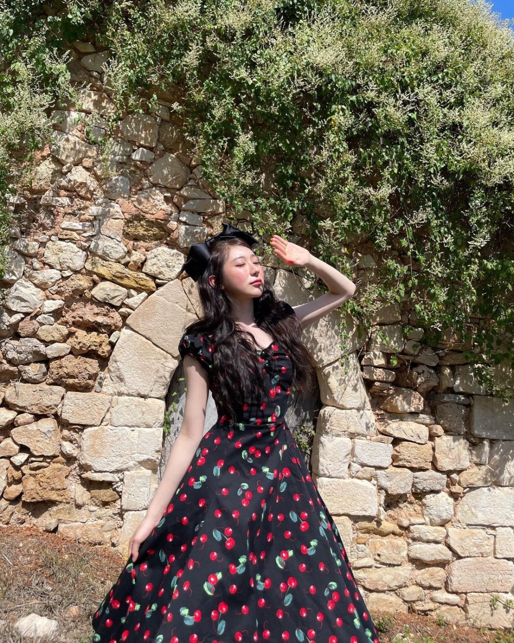 小櫻桃也是田園風經常出現的圖案