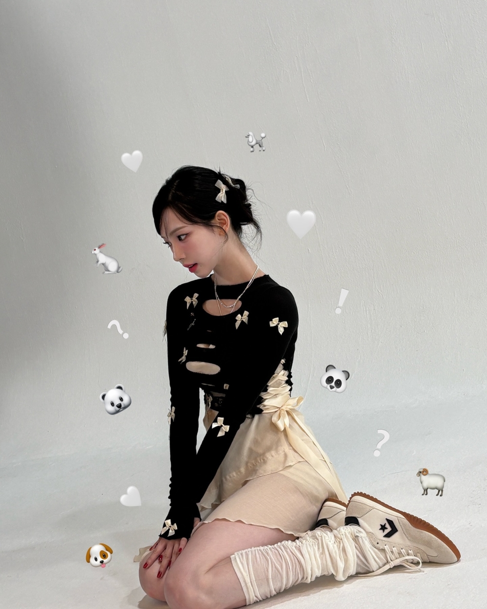 Y2K拍照潮流韓星也跟上