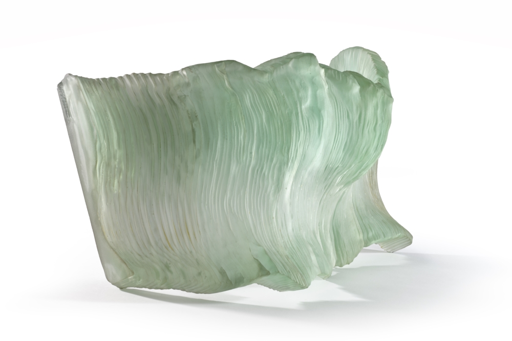 《向竇加致敬》(HOMAGE TO DEGAS) 雕塑_「波浪」(Wave) 系列,法國,1984 年_巴黎裝飾藝術博物館