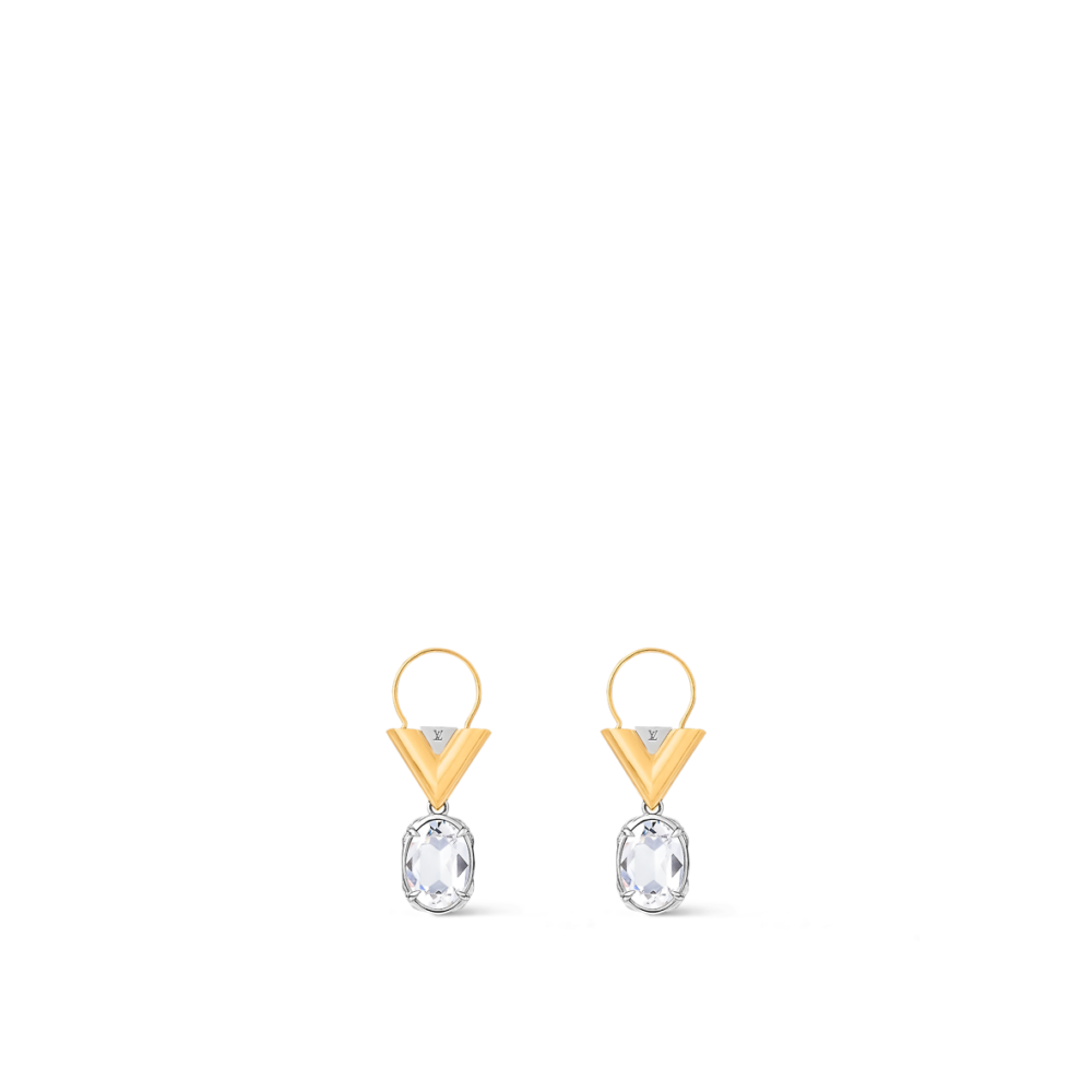 V For Vuitton Earrings