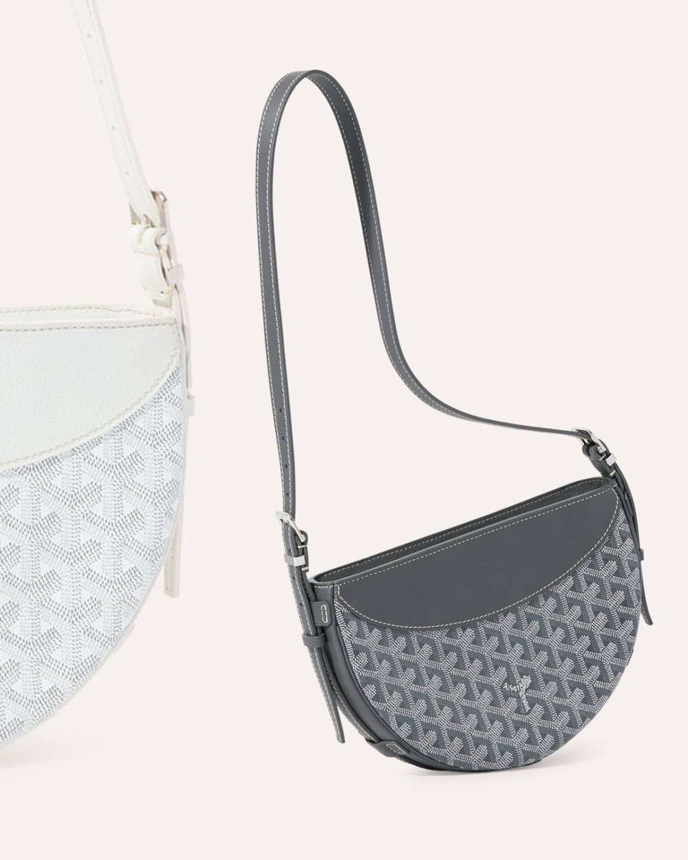 手袋以流線型的半月輪廓為基礎