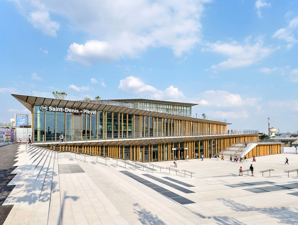 巴黎最大地鐵站Saint-Denis Pleyel。