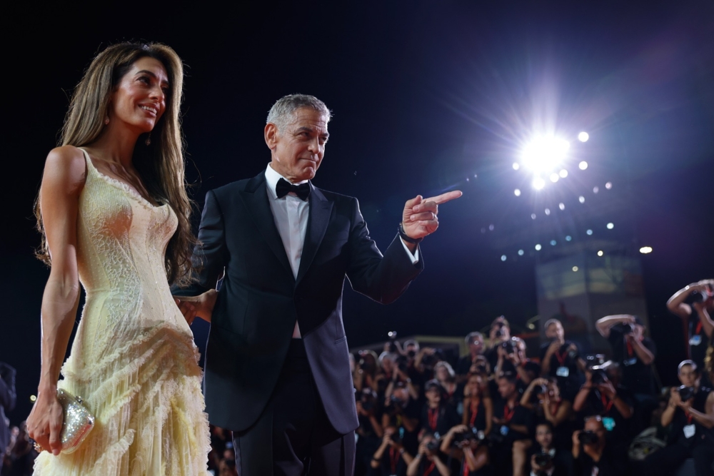 2024 威尼斯影展明星紅毯7:Brad Pitt、George Clooney