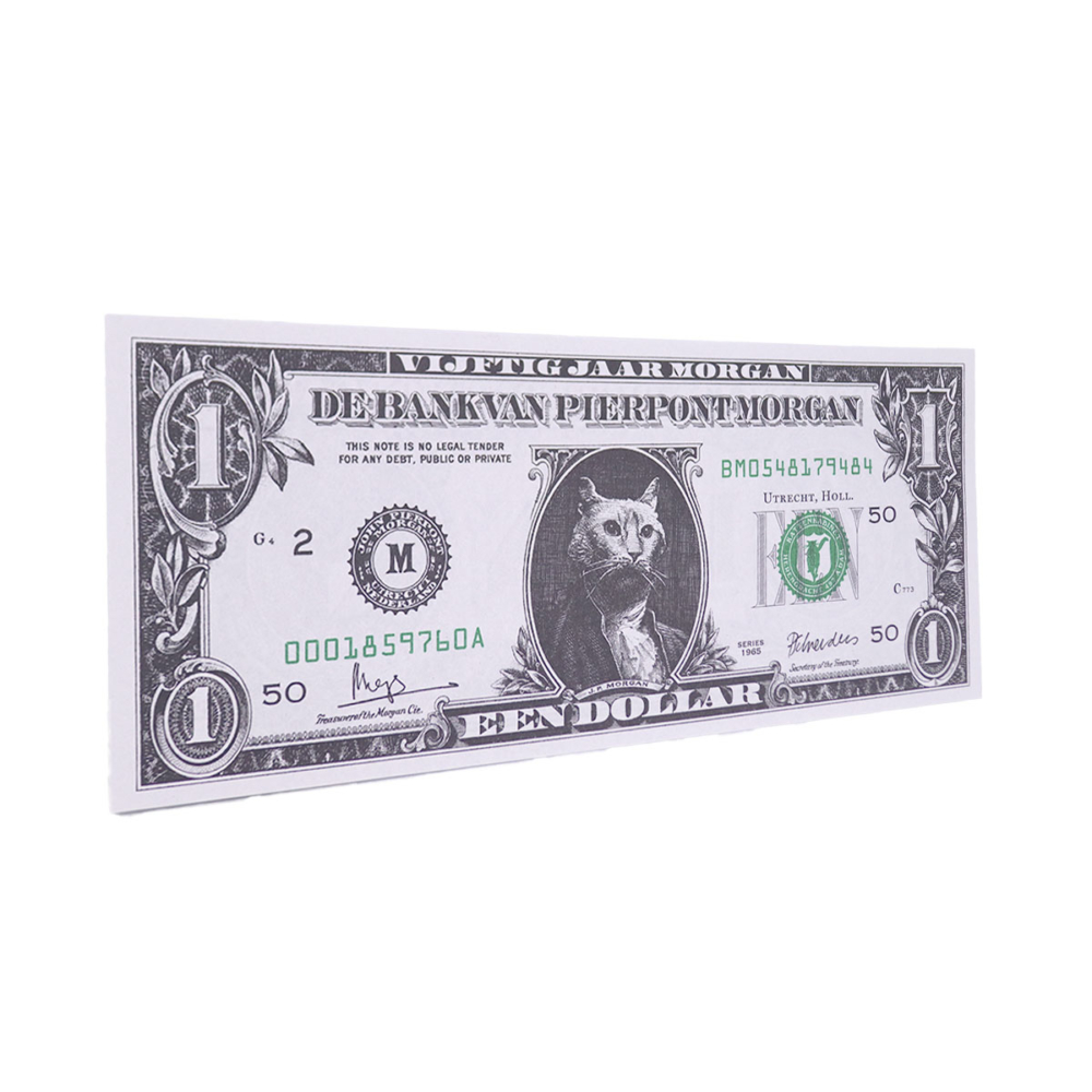 某年Morgan被印在美金上