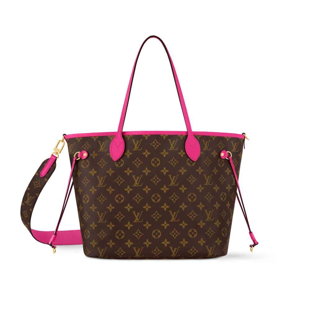 Neverfull Bandoulière Inside Out MM有可拆卸肩帶