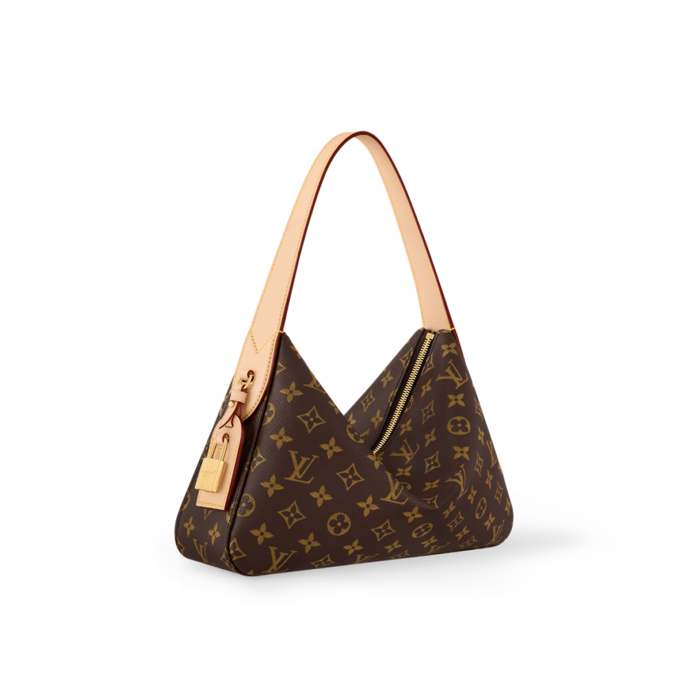 袋身以品牌經典的Monogram帆布打造成獨特廓形。