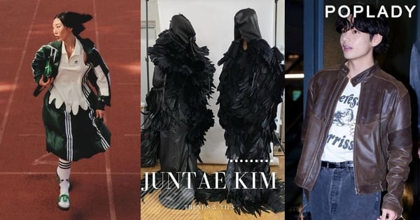 Ty Dolla $ign的鷲鷹羽毛裝來自他： 新銳韓國設計師JUNTAE KIM，連BTS V都上身過他的作品