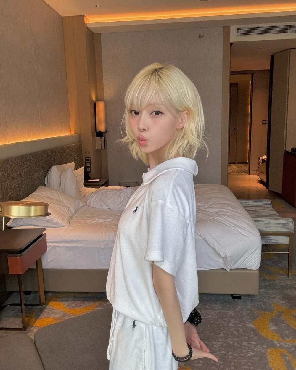 米白色給人溫柔的感覺