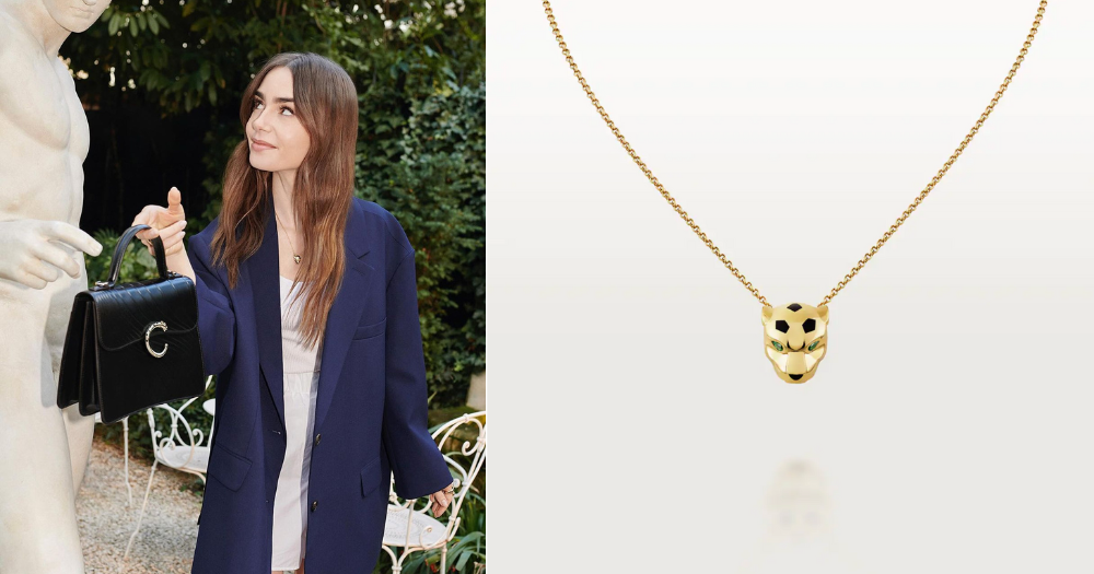 項鏈細緻點綴不同造型,就連職場穿搭也可以。