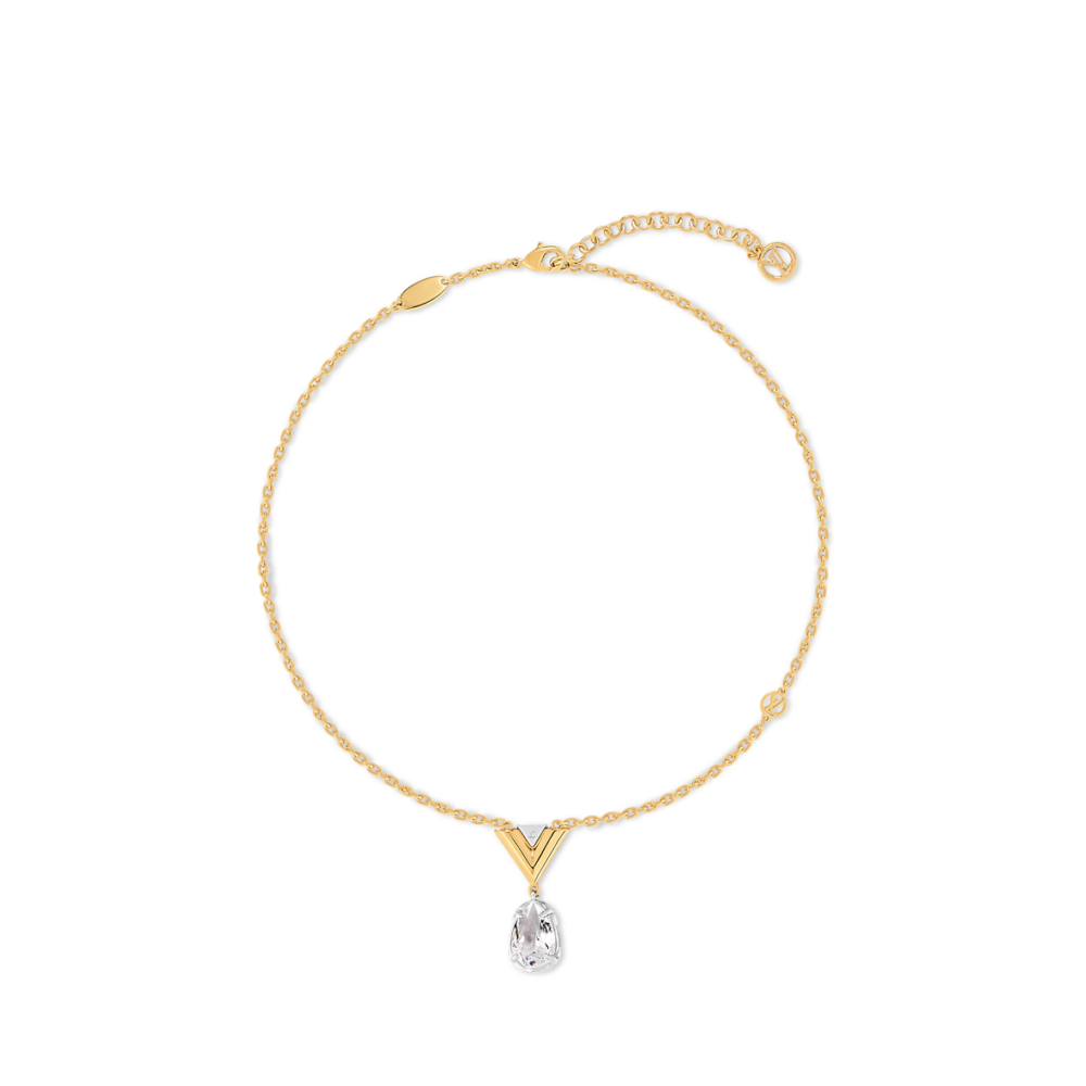 V For Vuitton項鏈糅合精緻細節。