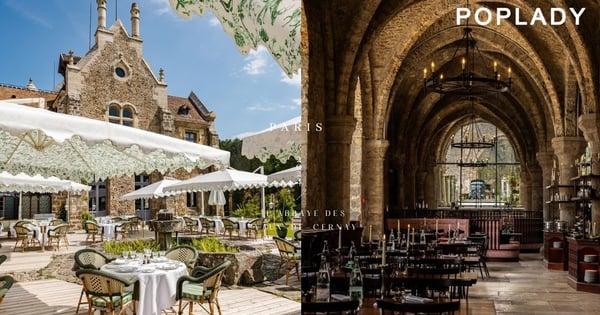 距離巴黎市區只要45分鐘車程！像是霍格華茲的豪華鄉村酒店：L’Abbaye des Vaux-de-Cernay