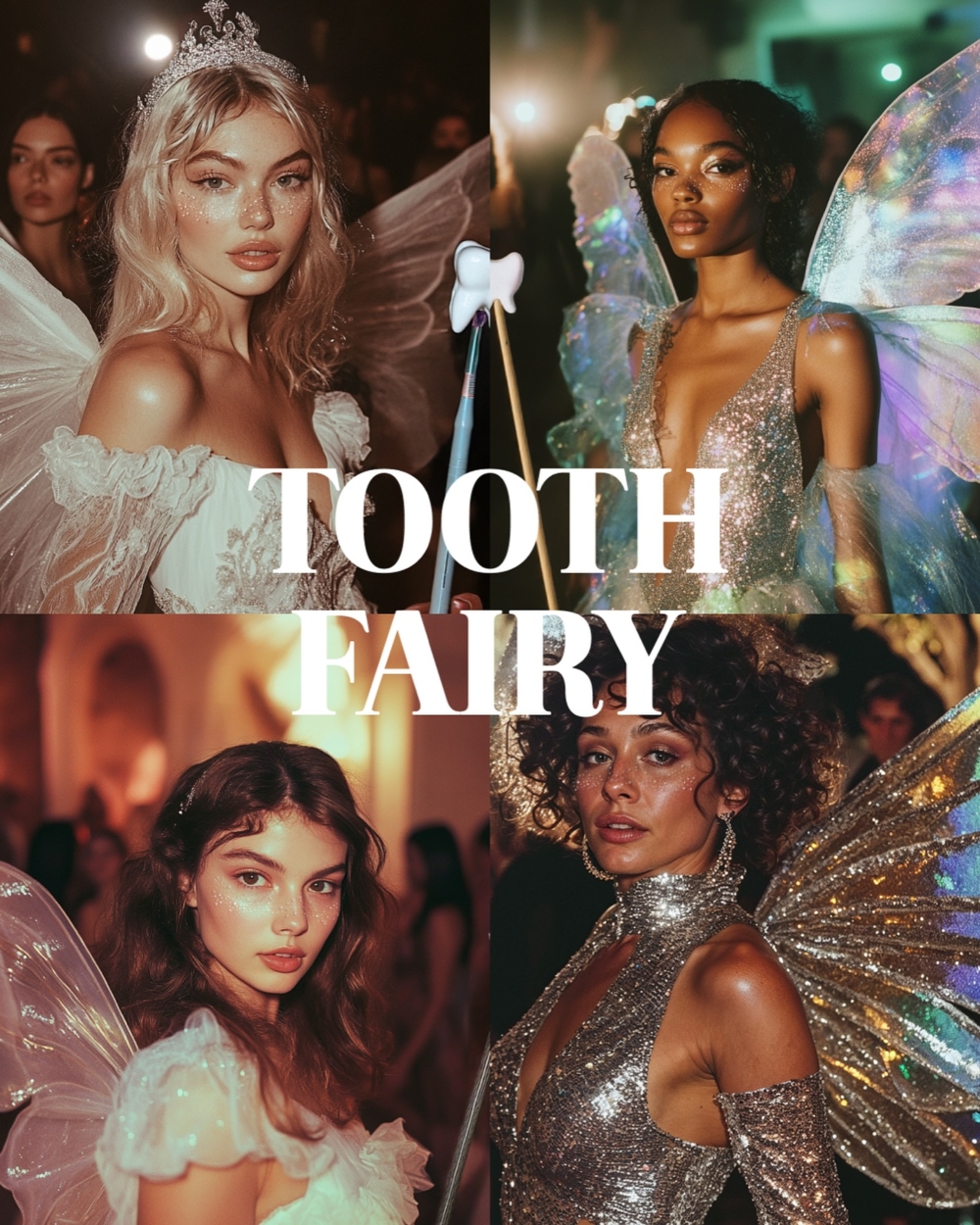 Fazit Beauty也推出銀色、金色、玫瑰金款式,正適合即將到來的萬聖節裝扮