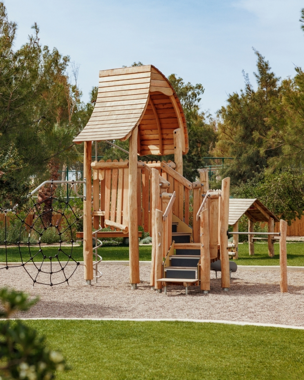 度假村的每個角落都透露著對希臘文化的致敬