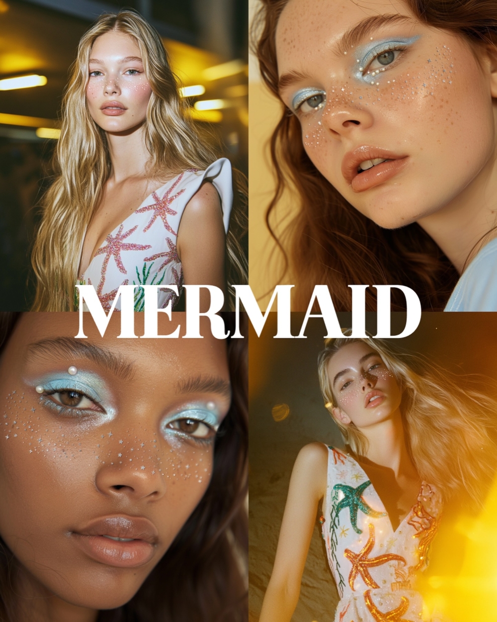 Fazit Beauty也推出銀色、金色、玫瑰金款式,正適合即將到來的萬聖節裝扮