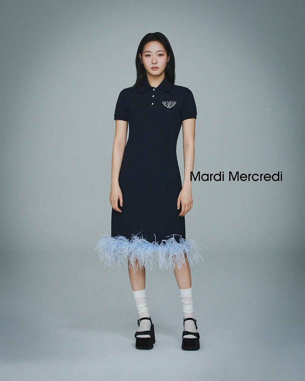 也可以直接選擇連身、長版的Polo Shirt