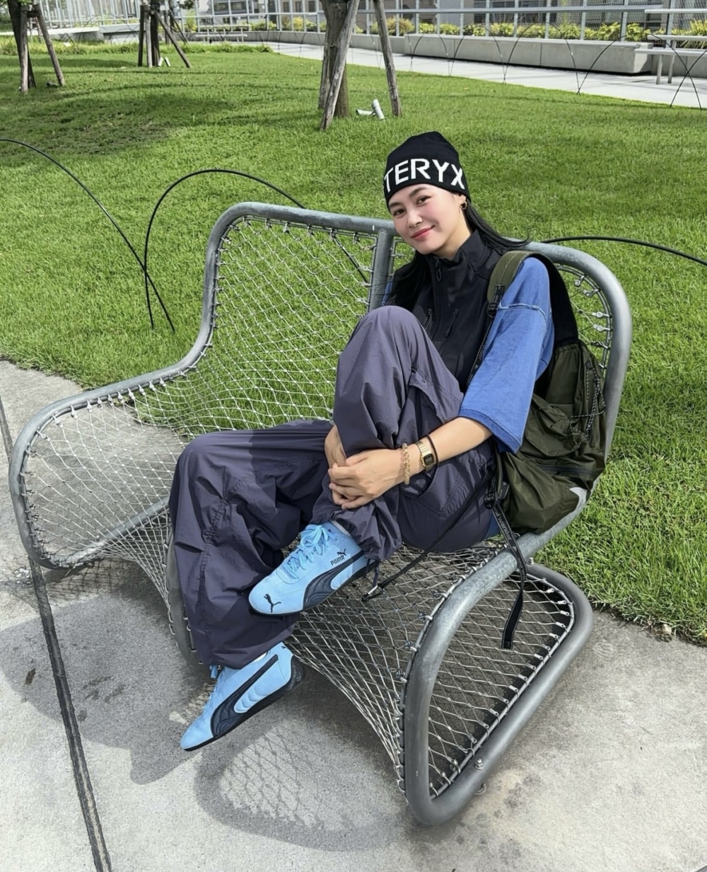 毛帽是很好修飾臉型的單品。