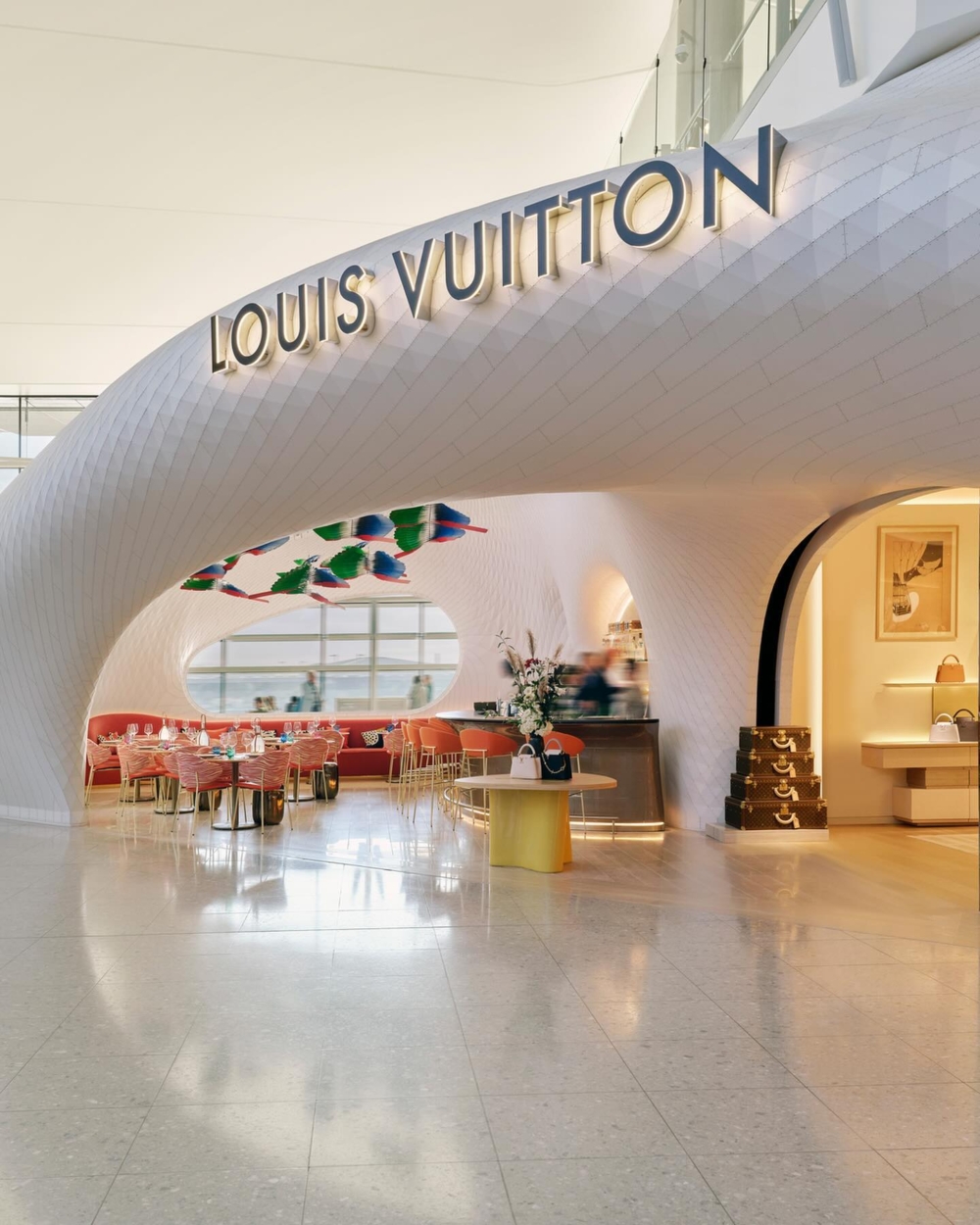 Louis Vuitton攜手名廚開咖啡店進駐倫敦希斯洛機場