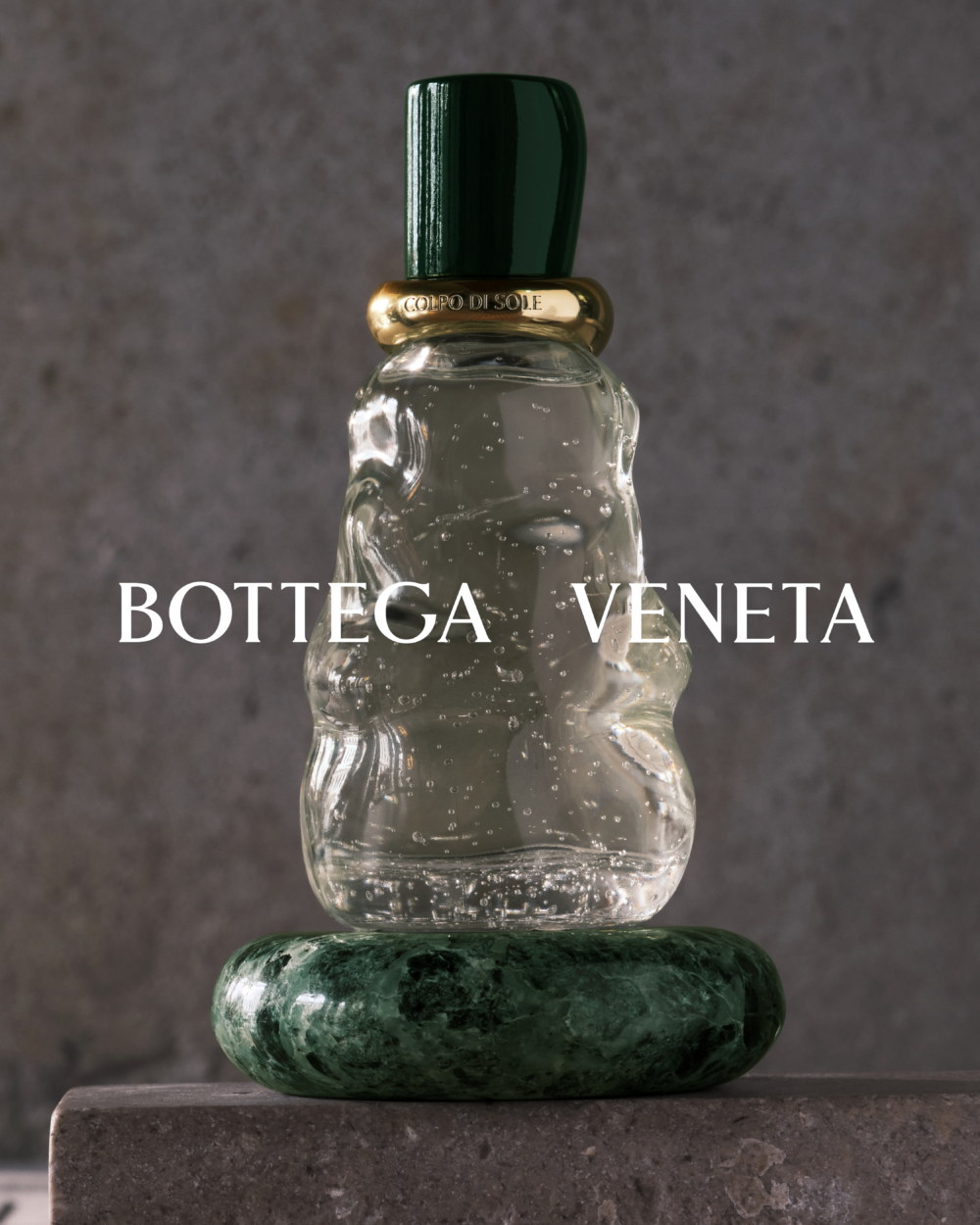 手工製作的氣泡透明瓶身