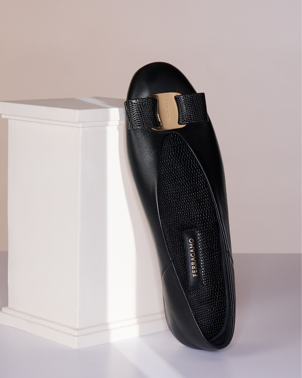 Ferragamo Ballerine nœud Vara