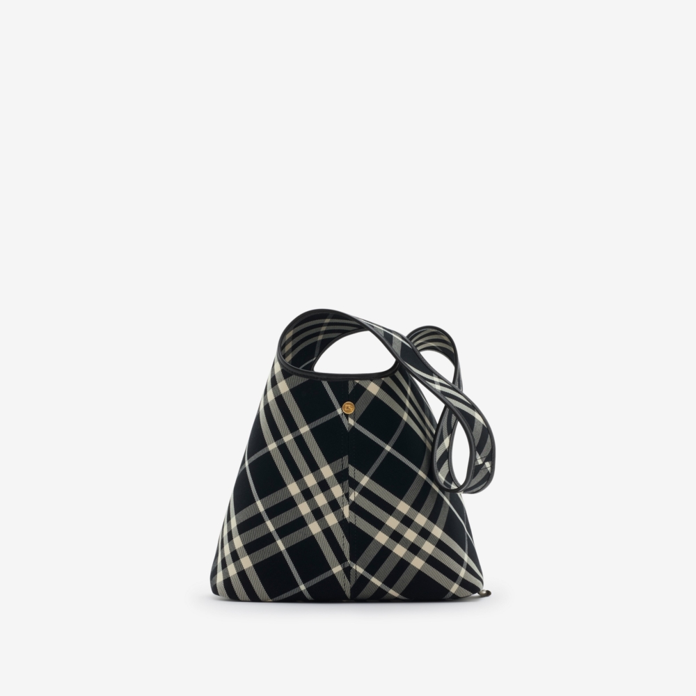 Burberry格紋肩背包