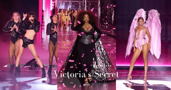 Lisa換上3套黑Bra性感演唱、Hadid姐妹和Adriana Lima再度回歸「Victoria's Secret 」2024維密大秀