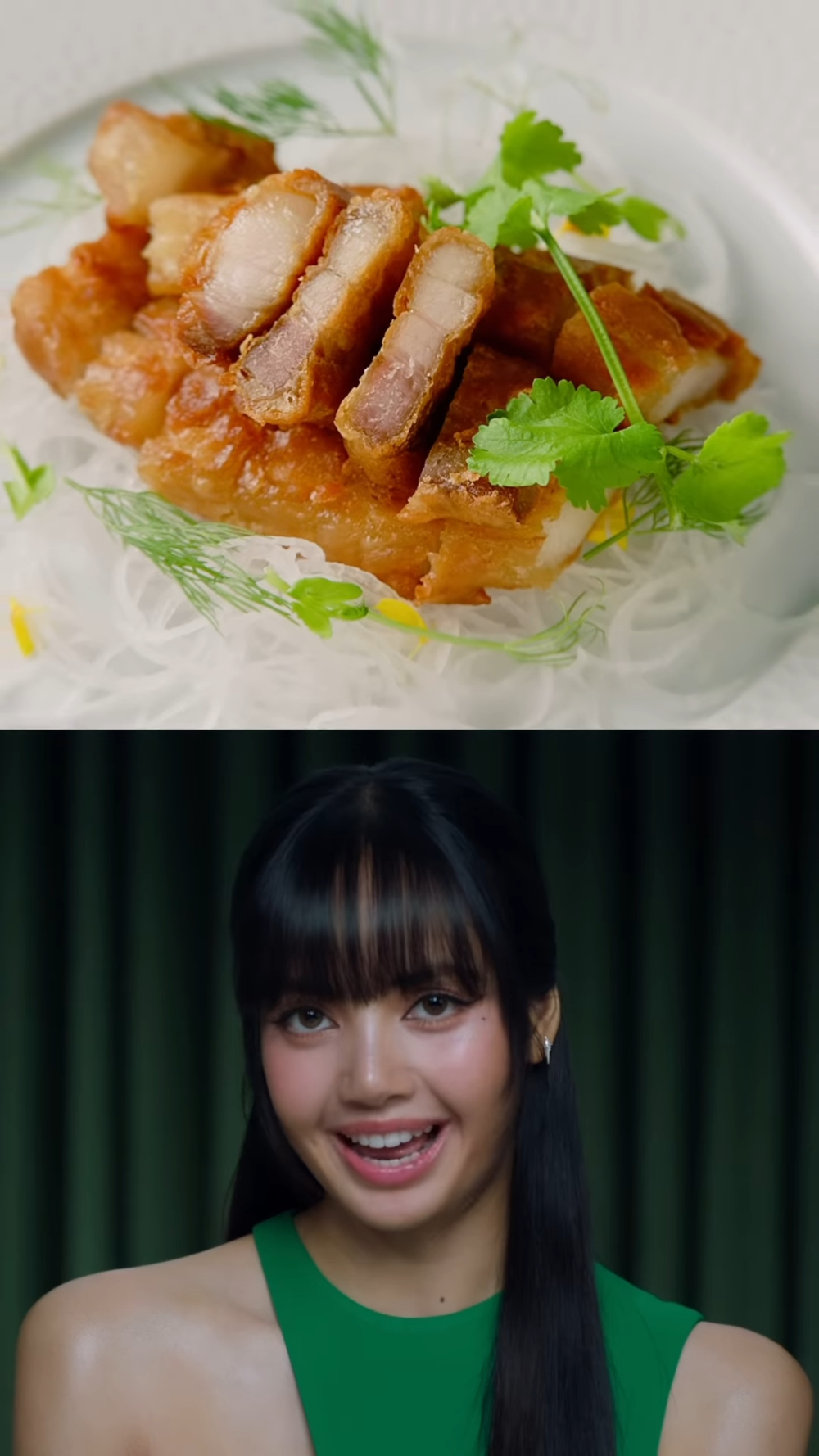 第一道菜「泰式炸豬肉」