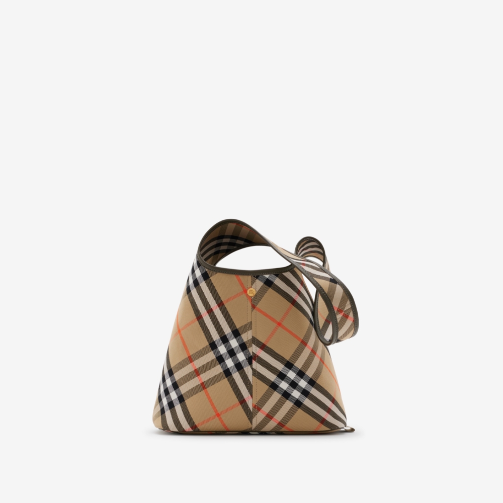 Burberry格紋肩背包