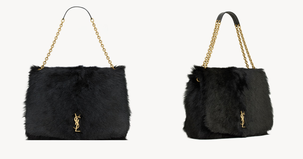 Saint Laurent LARGE JAMIE 4.3羊毛皮手袋