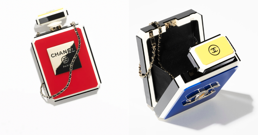 CHANEL香水瓶晚宴包