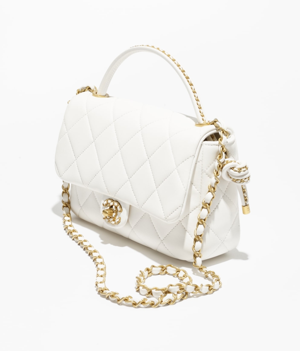 Flap Bag With Top Handle