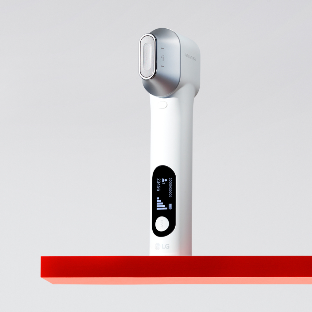 LG Pra.L Dermathera HIFU美容儀針對深層肌底3mm注入熱能,塑造豐盈飽滿肌