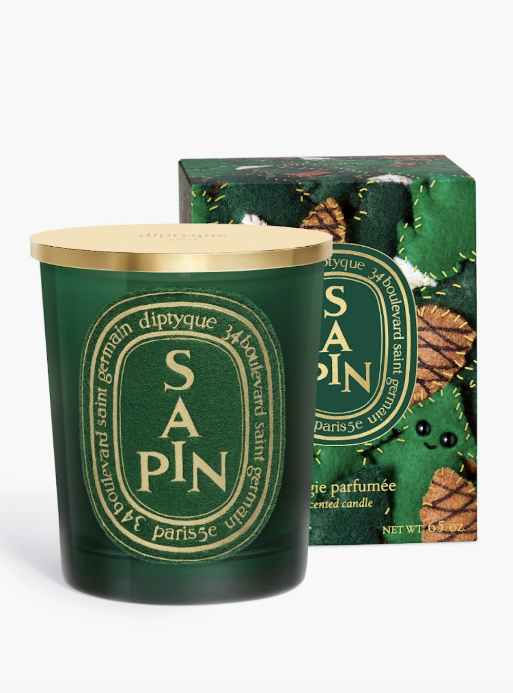 限定版經典蠟燭Sapin(冷杉):西伯利亞冷杉、樹脂、雪松、廣藿香
