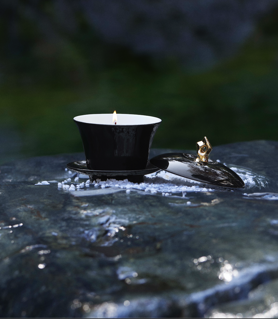 如園太湖石香氛蠟燭—烏香玄境