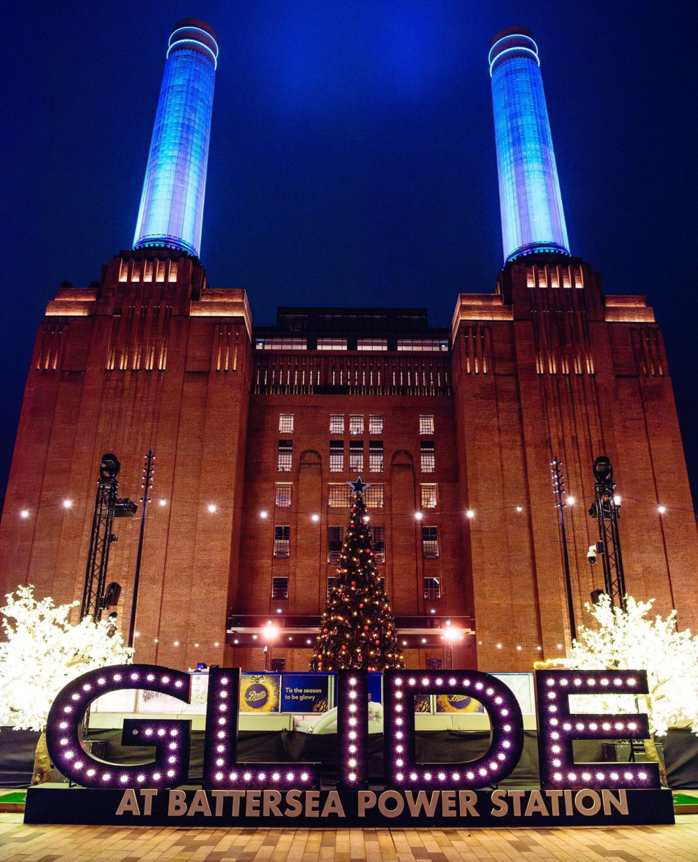 Battersea Power Station 聖誕節當然精彩