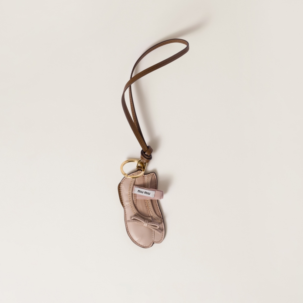 Miu Ballet leather keychain trick
