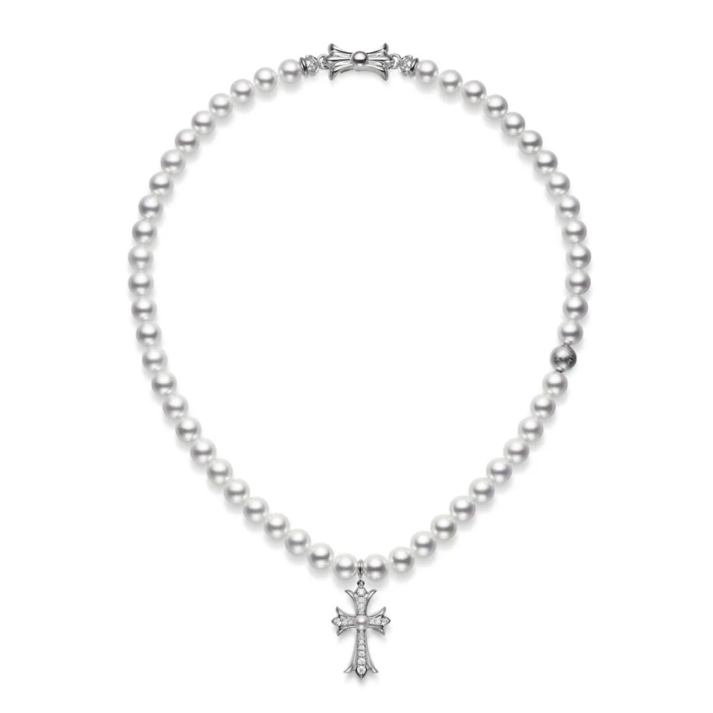 MIKIMOTO × Chrome Hearts