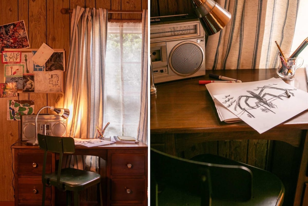 「Arrived」在房子內部進行大規模的整修，讓房內看起來就和《怪奇物語》中的場景一模一樣