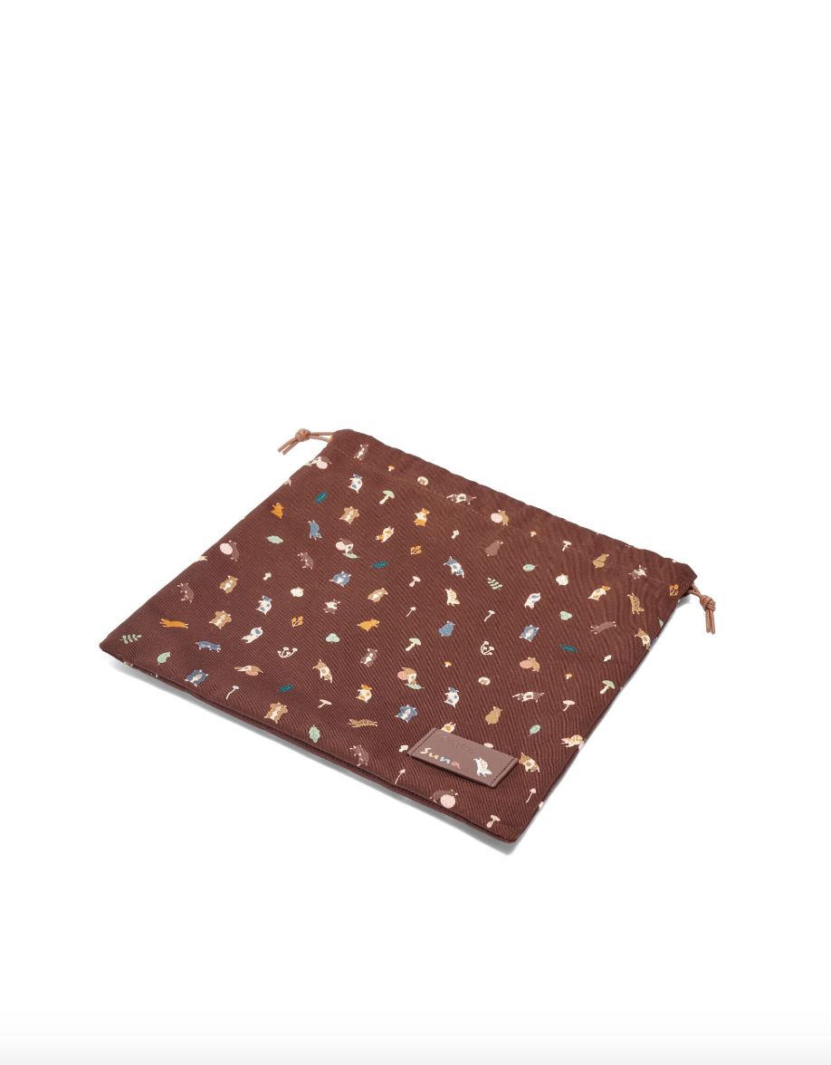 LOEWE 倉鼠小號帆布抽繩袋