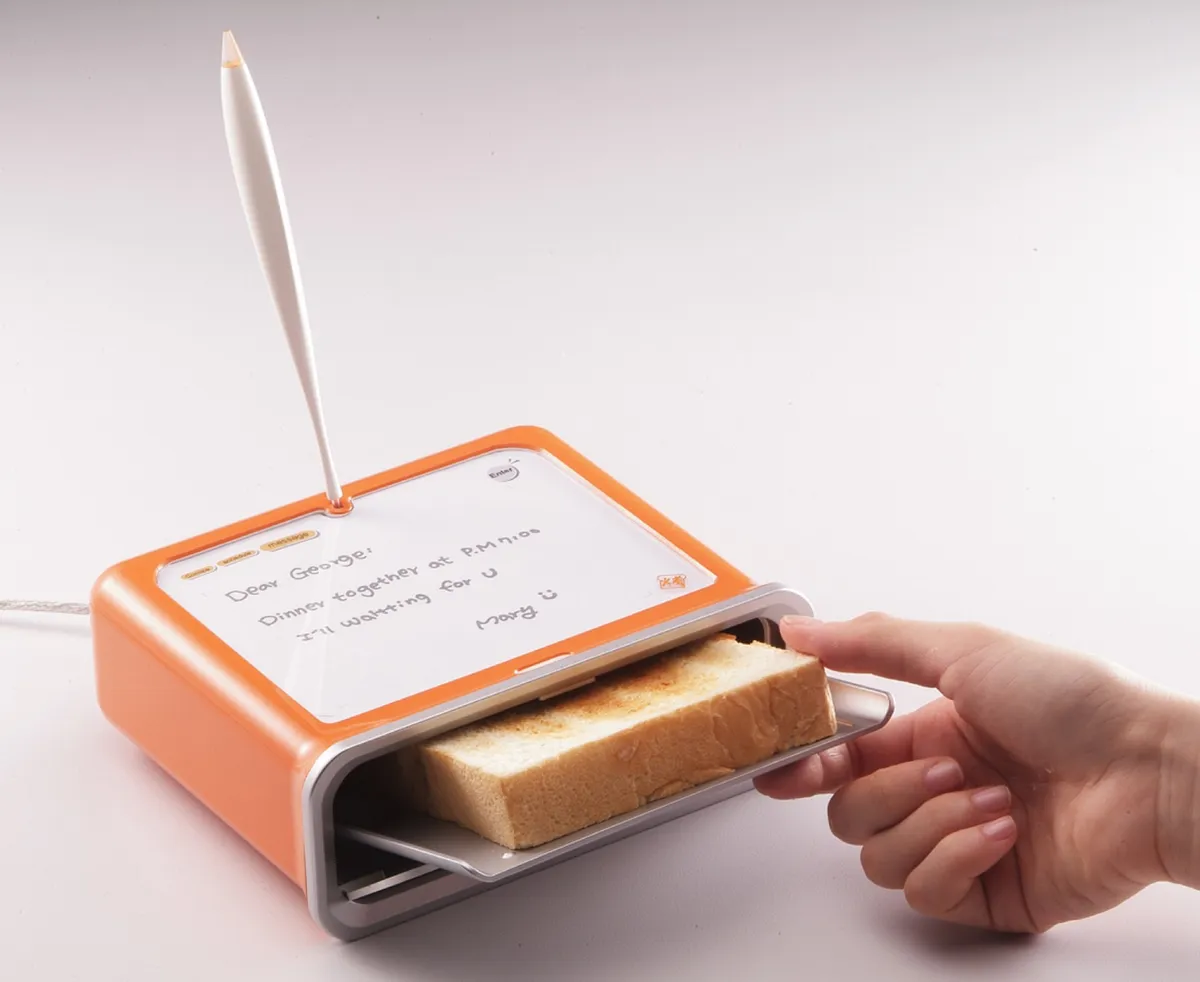 會寫字的烤麵包機