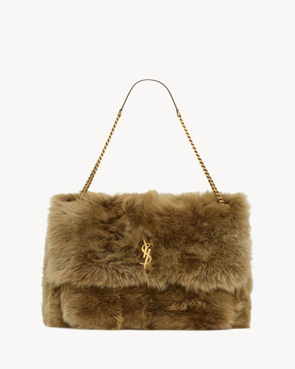 Saint Laurent 超大NIKI羊毛皮手袋