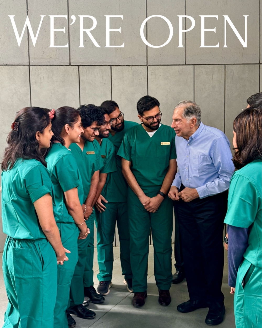 在Ratan離世前3個月,小動物醫院在印度孟買正式完工