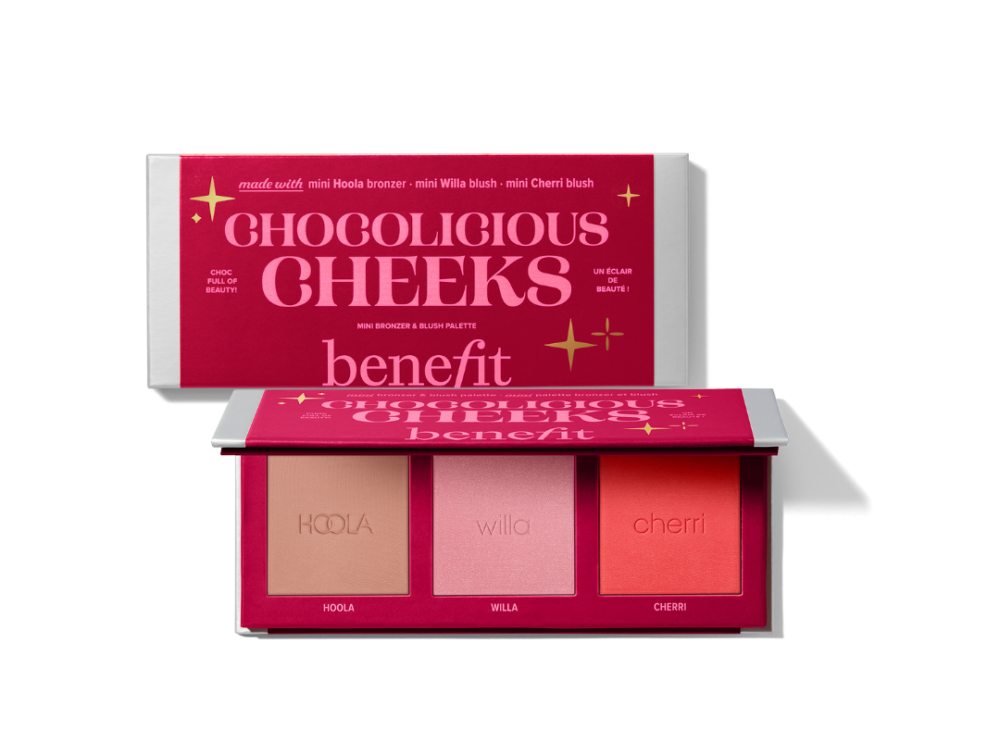 Chocolicious Cheeks 甜美可可古銅胭脂蜜粉組合 HK$290