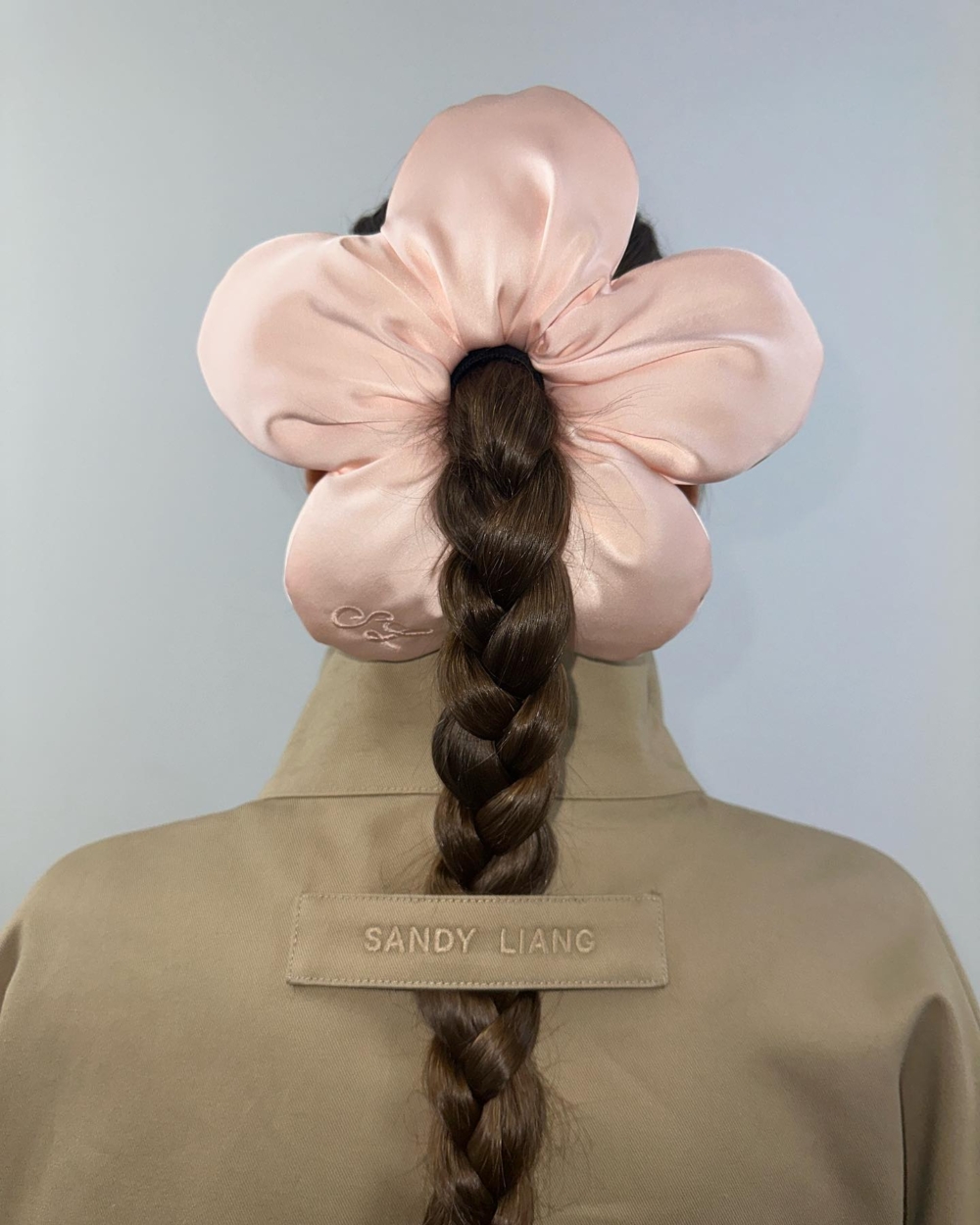 大花朵髮圈俏皮可愛