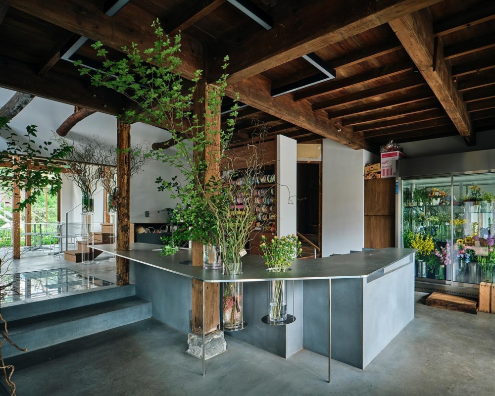 150年老字號花店「花重」花重．花重谷中茶屋