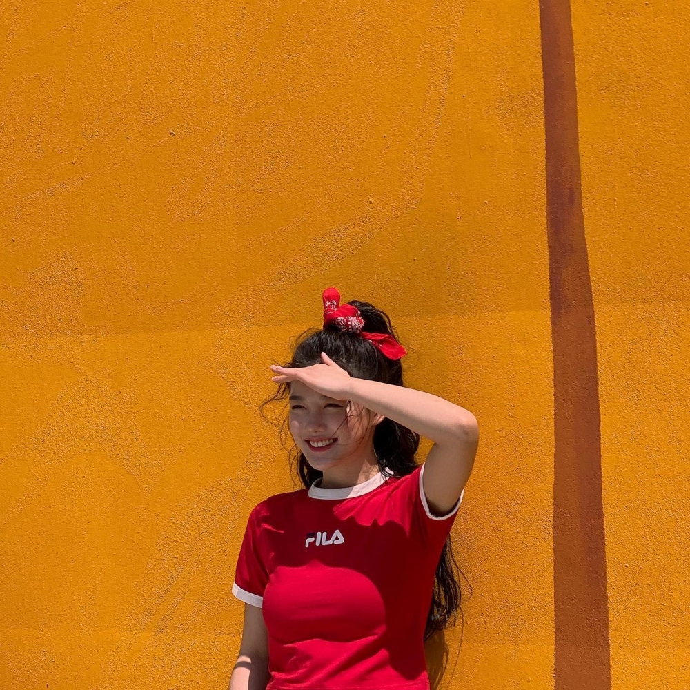 同色系髮圈更有整體感