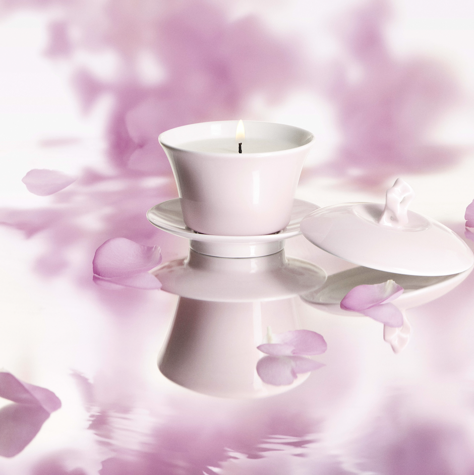 如園太湖石香氛蠟燭—玫瑰迷霧