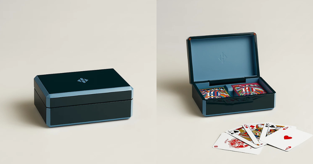 HermèsFacettes Cheval de Fete 橋牌卡盒