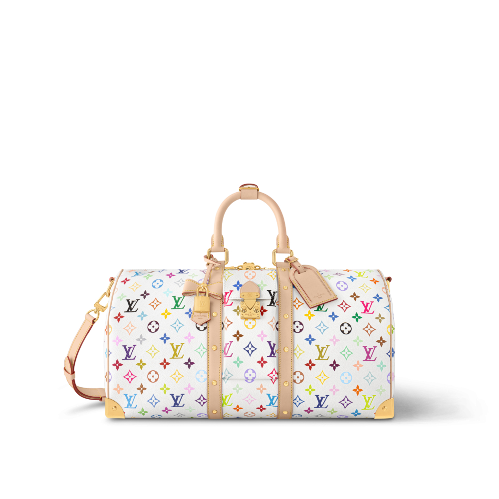 Louis Vuitton x Murakami Keepall Bandoulière 45 旅行袋