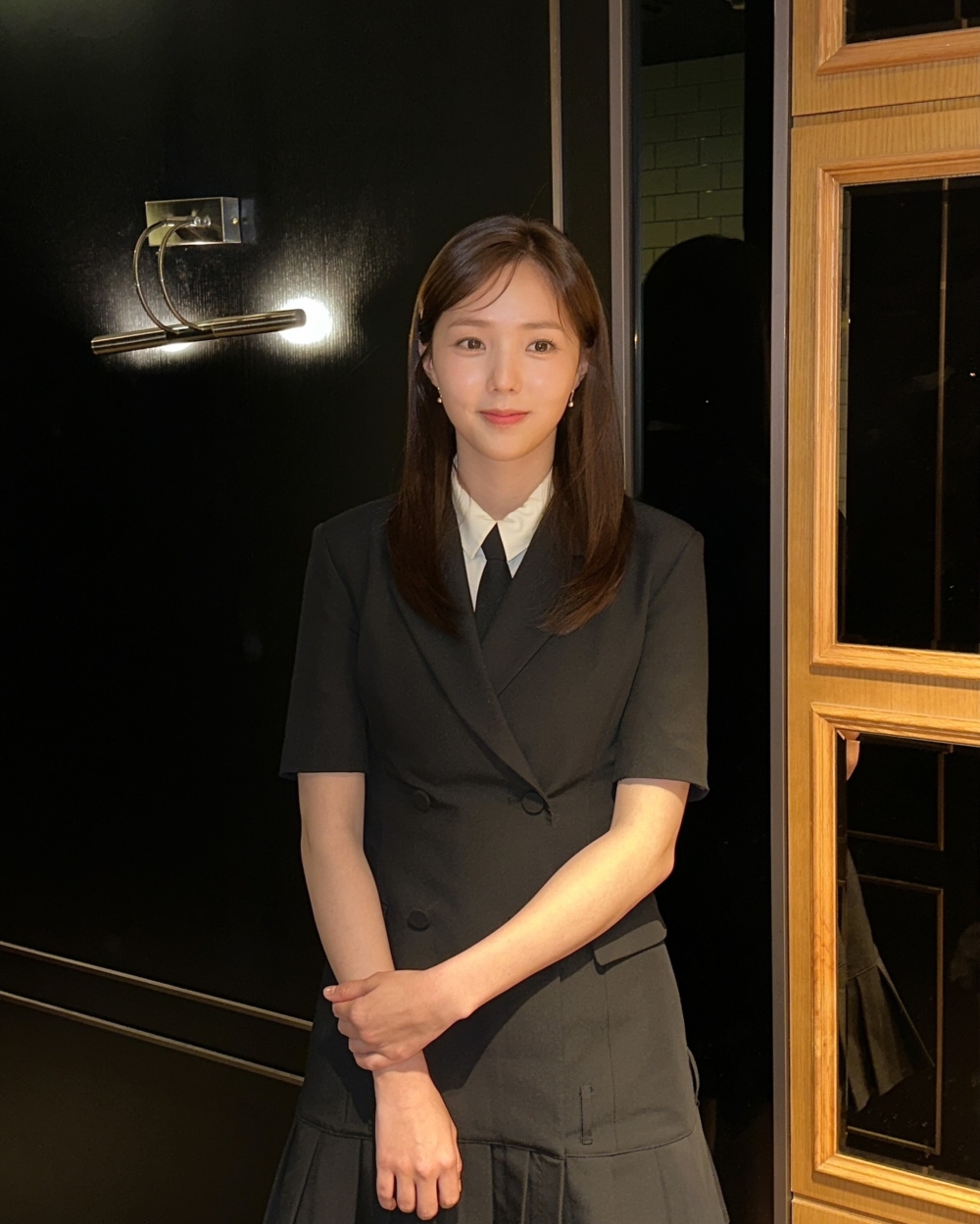 蔡秀彬造型1:西裝套裝