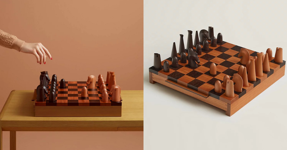 Hermès國際象棋套裝